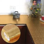 Golden Self Adhesive Oil Proof Sticker Size 2 metre