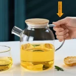 Heat Resistant Glass Teapot   (800 ML)
