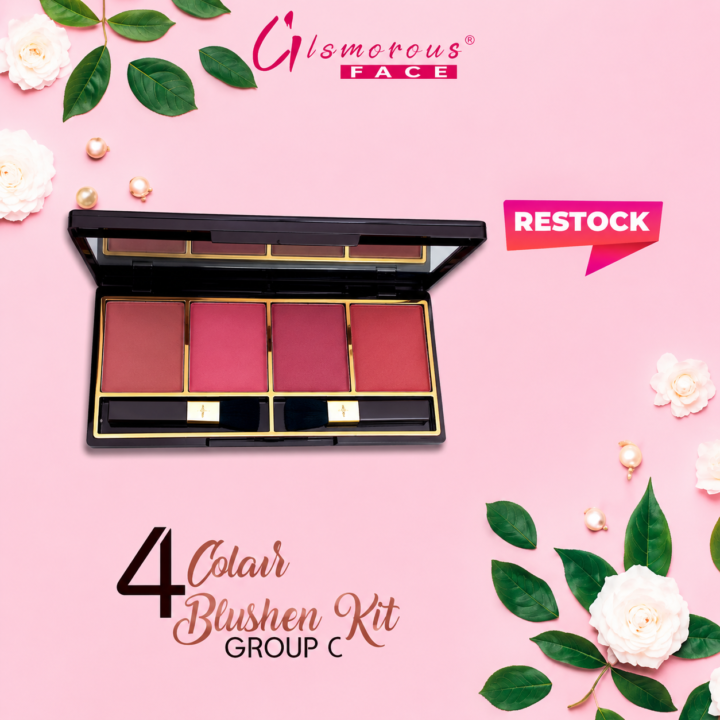 Glamorous Face 4 Color Blushon (5 Groups)