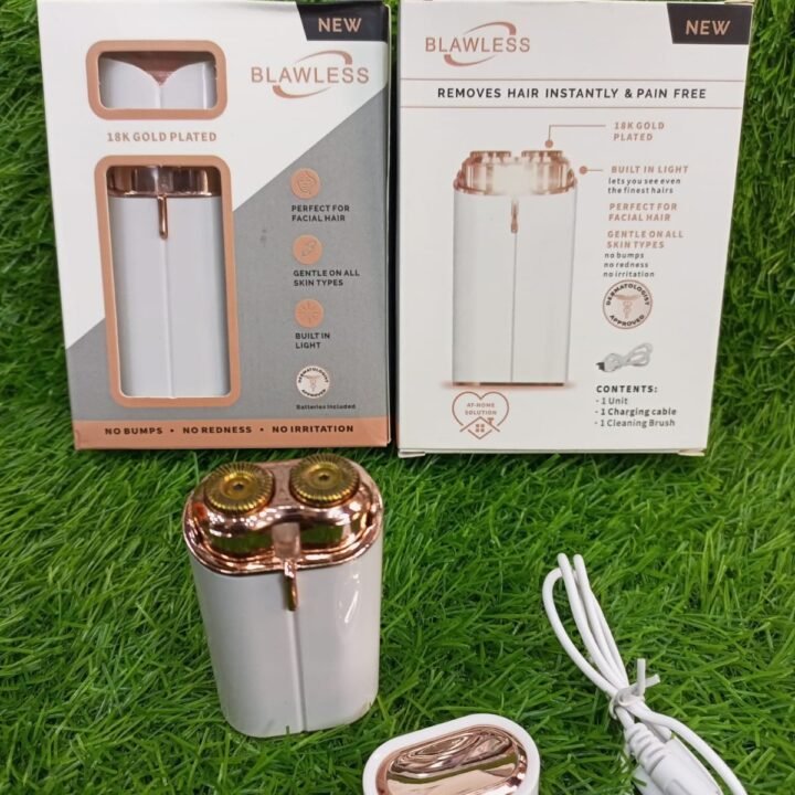 Blawless hair removing rechargeable machine 