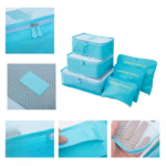 6pcs Travel Pouch Set