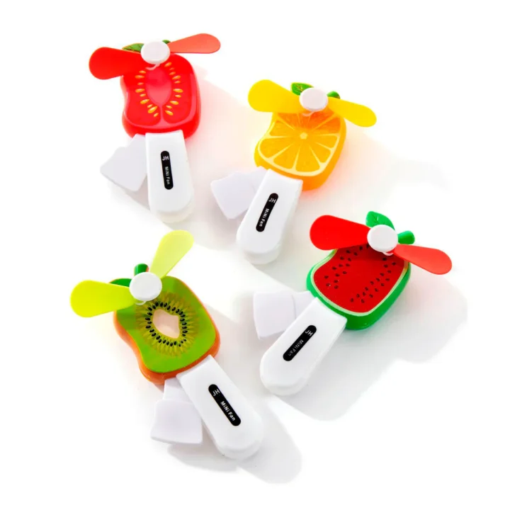 Fruit Shaped Mini Plastic Handheld Fan