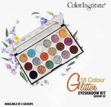 Color Institute 18 Color Glitter Eyeshadow Kit