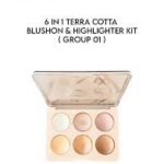 Color Institute 6 in 1 Terra cotta blushon & Highlighter Kit 1