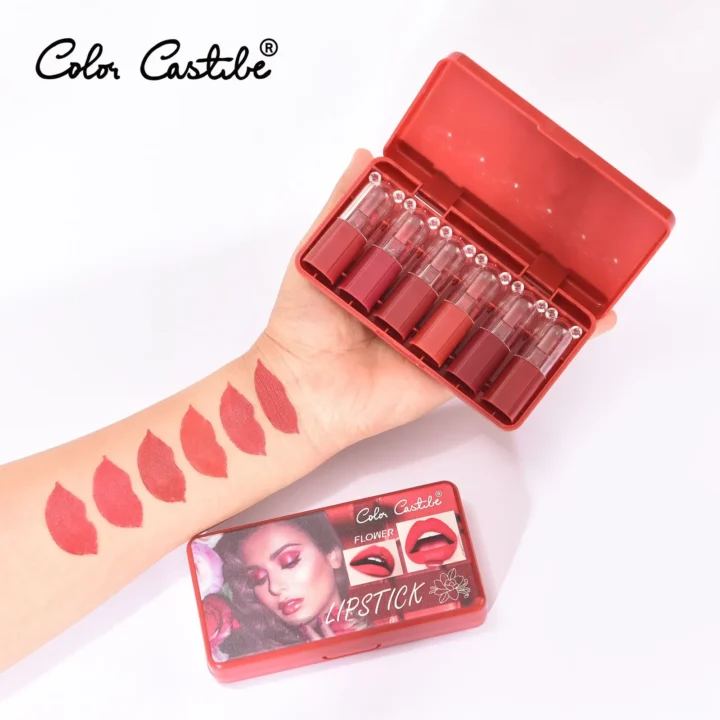Color castle nude matte lipstick