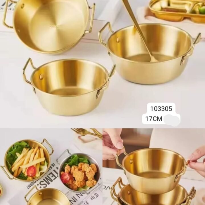 Deep bowl stainless steel 17cm
