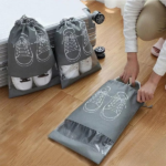 New Drawstring Shoe Pouches (Pack Of 5)