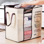 Extra-Large Multi-Use Storage Bag and Organizer for Clothes and Blankets Pack Of 2