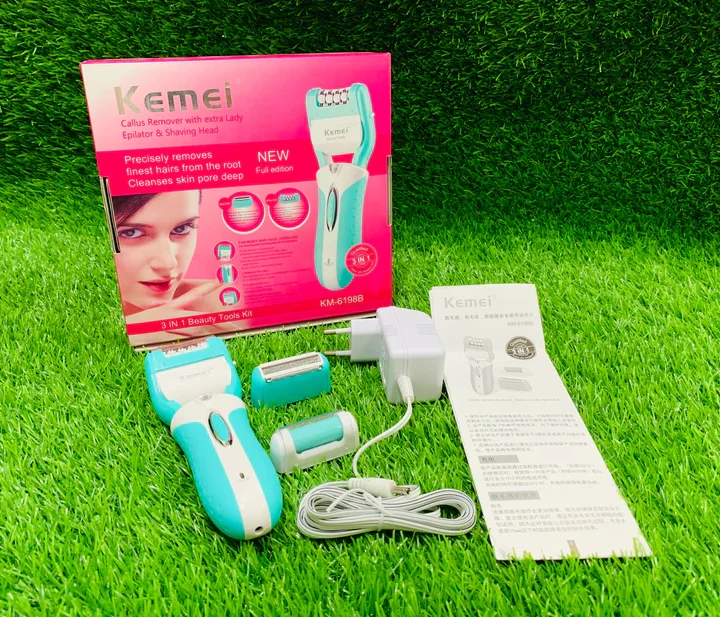Kemei 3in1 epilator KM-6198B