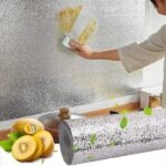 Silver Self Adhesive Oil Proof Sticker size  2 metre