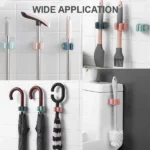 Wall Mounted Mop Holder pack of 2 pcs