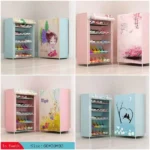 5 Layers Printed Shoes Rack