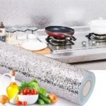 Silver Self Adhesive Oil Proof Sticker size  2 metre