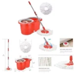Spin Mop (Steel Bucket)