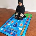 Full Size (3.75ft x 2.3ft almost)  Educational Prayer Mat in 7 Different Languages with 36 Active Touch Sensitive Keys (with Box Packing Cell Operate)