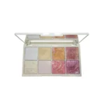 Glamorous Face 8 Colour Teracotta Blush & Shimmer Highlighter Kit