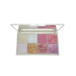 Glamorous Face 8 Colour Teracotta Blush & Shimmer Highlighter Kit