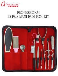 Glamorous Face 13 Pieces Professional Mani Pedi Tool Kit