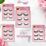 Glamorous Face 3×1 5D Eyelashes (4 Types) each packet rs