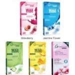 Glamorous Face Body Wax Strips 4 Flavors  each rs