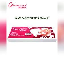 Glamorous Face Wax Paper Strips Small