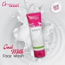 Glamorous Face Whitening Goat Milk Face Wash 100gm