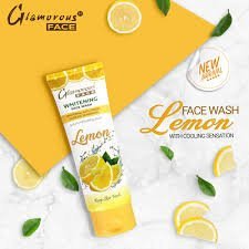 Glamorous Face Whitening Lemon Face Wash 100gm