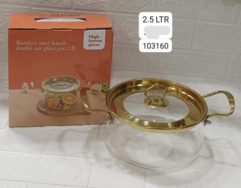 Glass pot 3.5litre@