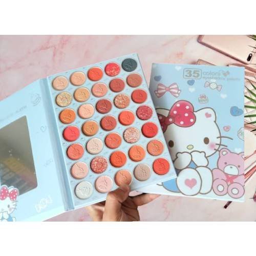 Hello Kitty 35 Shades Eyeshadow Palette 1
