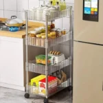 Luxury 4 Layer Acrylic Trolley