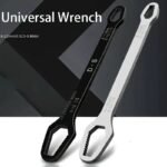 1Pc Double Ended Wrench, Self -Tightening  Screw Nuts Repair Wrench, Double-Headed Ratchet Spanner, Adjustable Torx Spanner