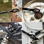 1Pc Double Ended Wrench, Self -Tightening  Screw Nuts Repair Wrench, Double-Headed Ratchet Spanner, Adjustable Torx Spanner