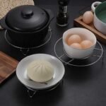Stainless Steel Round Steamer Steam Rack Kitchen