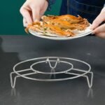 Stainless Steel Round Steamer Steam Rack Kitchen