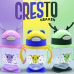 Plastic Cresto Kids Sippy Beaker  (Random Design & Colours)