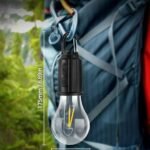 Rechargeable LED Lamp Bulb, Emergency Camping Lights with Clip Hook,