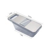 Potato Shredder Slicer Multifunctional Vegetable Cutter Mandoline Slicer Chopper Kitchen Cooking Coarse Shredded Radish