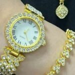 A59 Plus Smart Watch Women Watch Smartwatch Set  Fitness Watch with  Sports Modes Women Chain Ring Necklace Earrings