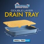📢📢 NEW ARRIVAL 📢📢  IMPERIAL DRAIN TRAY (Double Layer)  Small