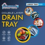 📢📢 NEW ARRIVAL 📢📢  IMPERIAL DRAIN TRAY (Double Layer) q- Large