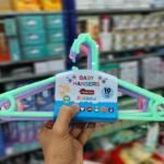New arrival💫  Multipurpose plastic childrens clothes hangers set🤩  (Pack of 10) Set  Each Set💫☑  Random Colours🌟