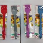 NON STICK HEAT RESISTANCE SILICONE COOKING SPOONS AND SPATULAS : – each (12 inches)