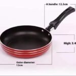 NON STICK ALUMINIUM EGG FRYING PAN 12 cm