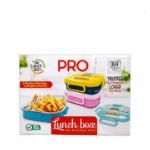 PRO Lunch Box 304 Stainless Steel // Lunch Box Steel // Best Quality Lunch Box// Lunch Box // Leak Proof   Rs. – ☑  EAch