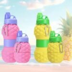 COLLAPSIBLE FOLDING WATER BOTTLE SILICONE MATERIAL