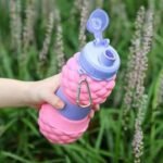 COLLAPSIBLE FOLDING WATER BOTTLE SILICONE MATERIAL