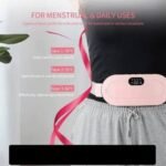 Period Cramps Pain Relief Belt – Soothing Heat and Vibration Therapy    