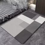 Rectangle Bath Mat Water Super Absorbent Non-Slip, Water Absorbent Anti Slip Floor Carpet    (Only Random Colours) 😍