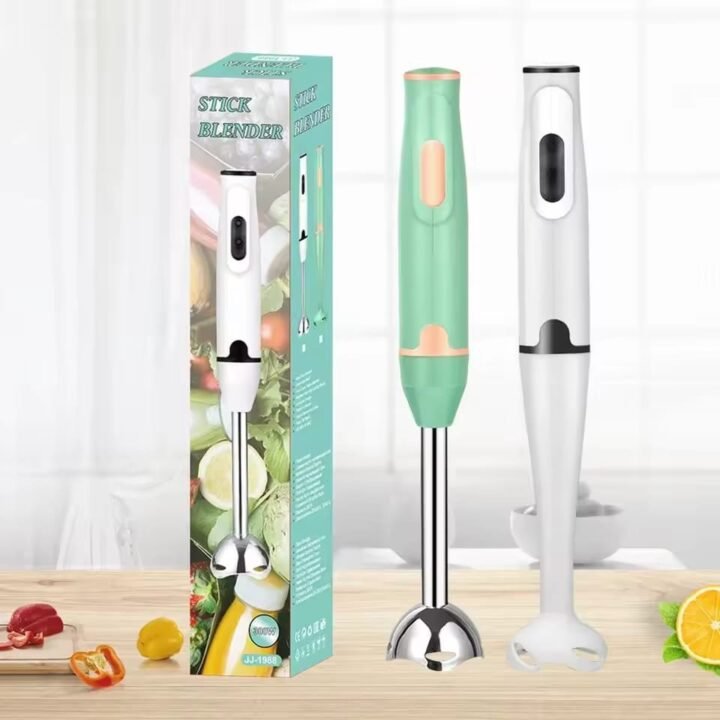 Hand Stick Blender Electric Food Vegetable Grinder Handheld Stick Mixer for Smoothies Sauces Baby Food Soups