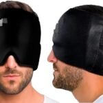Migraine Relief Hat headache hat Gel Hot Cold Therapy lce Cap For Relieve Pain lce Hat Eye Mask Stress Pressure Pain Relief    